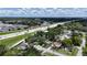An aerial view of a cozy neighborhood next to a busy highway at 708 E Annie St, Tampa, FL 33612