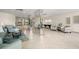 Inviting lobby area features stylish seating and decor at 80 Rogers St # 3A, Clearwater, FL 33756