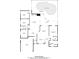 Detailed floor plan showcasing layout, including a swimming pool, and primary bedroom with walk-in closet at 1111 Chatham Ct, Safety Harbor, FL 34695