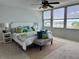 Bright bedroom with large windows offering scenic views of the intercoastal at 1365 Snell Isle Ne Blvd # 6E, St Petersburg, FL 33704