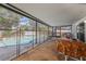Enjoy the outdoors in this screened in porch, featuring an in-ground pool at 15612 Farnsworth Ln, Tampa, FL 33624