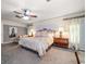 An inviting bedroom with stylish decor, soft lighting, and serene ambiance, designed for ultimate comfort at 1681 Long Bow Ln, Clearwater, FL 33764