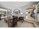 Sophisticated living room with stylish decor, including artwork and comfortable seating at 1681 Long Bow Ln, Clearwater, FL 33764