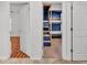 View of bedroom, bunk room and closet at 2202 Hickory Ridge Dr, Valrico, FL 33596