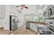 Beautiful kitchen with stainless appliances, granite countertops, and white cabinets at 2202 Hickory Ridge Dr, Valrico, FL 33596