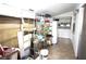 Spacious storage area with open shelving, washer/dryer, and plenty of room for storage or hobbies at 402 Dorchester Pl # 44, Sun City Center, FL 33573