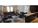 Open-concept layout with a stylish kitchen island and comfortable living space at 4215 E Bay Dr # 1506C, Clearwater, FL 33764