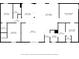 Detailed floor plan showcasing bedrooms, bathrooms, living areas, and the kitchen at 6924 Americana Ne Dr # 167, St Petersburg, FL 33702