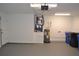 Finished garage with water heater and storage space at 11227 Thicket Ct, Tampa, FL 33624
