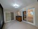 Lanai featuring wet bar with sink and sliding glass door access to the interior at 11308 Echo View Dr, Odessa, FL 33556