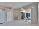 Bright dining area with sliding doors to screened patio, and access to the kitchen at 1216 Fox Chapel Dr, Lutz, FL 33549
