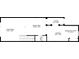 First floor plan displaying the layout of the living room, dining area, kitchen, breakfast nook and foyer at 2349 Willimette Dr, Wesley Chapel, FL 33543