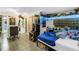 Unique bedroom design featuring custom decorations, ideal for a teenager or entertainment enthusiast at 3743 Cherrywood Dr, Holiday, FL 34691