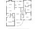 Detailed floor plan showcasing bedroom, bath, dining, kitchen, and living room dimensions at 3743 Cherrywood Dr, Holiday, FL 34691
