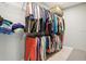 Walk-in closet with double hanging rods offers generous storage at 5133 Glenn Dr, New Port Richey, FL 34652