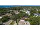 This aerial shows property's location within the community with stunning views of the bay and city skyline at 1100 Snell Isle Ne Blvd, St Petersburg, FL 33704