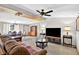 Bright living room with comfortable seating and large windows at 1105 Branch Acres Dr, Plant City, FL 33565