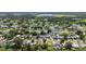 Overview of tree-lined neighborhood showing homes, mature trees, and landscaping at 2017 Waikiki Way, Tampa, FL 33619