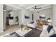 Open-concept living and dining areas provide ample space for entertaining at 2017 Waikiki Way, Tampa, FL 33619