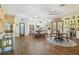 Spacious open concept kitchen, with stainless appliances, island and breakfast area at 2513 Martucci Rd, Seffner, FL 33584
