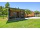 The spacious screened in back porch has plenty of room for furniture and relaxing at 2513 Martucci Rd, Seffner, FL 33584