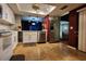 Updated kitchen with stainless steel appliances and white cabinets at 4811 Puritan Cir # 4811, Tampa, FL 33617