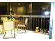 A patio with furniture and plants at 4811 Puritan Cir # 4811, Tampa, FL 33617