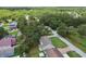 Neighborhood with tree coverage, showcasing home on corner lot at 7308 Avonwood St, Tampa, FL 33625