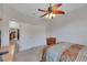 Bedroom with closet and ceiling fan with natural light at 8251 118Th Ave # 8251, Largo, FL 33773