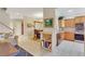Open living room with easy access to the kitchen and dining areas at 8251 118Th Ave # 8251, Largo, FL 33773
