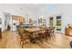 Gourmet kitchen with stainless steel appliances, custom cabinets, and a large island at 8843 Kenton Rd, Wesley Chapel, FL 33545