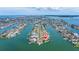 Stunning waterfront property with a private dock offering picturesque views and direct access to the open water at 11055 7Th E St, Treasure Island, FL 33706