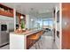 Contemporary kitchen features granite countertops, stainless steel appliances, and an open layout with a beautiful view at 111 N 12Th St # 1707, Tampa, FL 33602