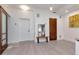 Bright living space with sleek flooring, white walls, modern fixtures, and access to other rooms at 111 N 12Th St # 1707, Tampa, FL 33602