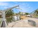 A well-equipped dock with boat lifts and canal access, ideal for boating enthusiasts and waterfront living at 15525 Old Dixie Hwy, Hudson, FL 34667