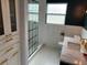 Elegantly designed bathroom with white tile, black accents, and marble countertop at 1601 14Th N St, St Petersburg, FL 33704