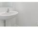 Close-up of the bathroom sink at 17482 Nectar Flume Dr, Land O Lakes, FL 34638
