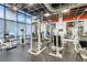 Bright and airy gym features weight machines and large windows, creating an inviting workout environment at 175 2Nd St S # P-2, St Petersburg, FL 33701