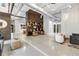 Spacious lobby with tile flooring, display shelving, and modern seating at 175 2Nd St S # P-2, St Petersburg, FL 33701
