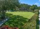 Expansive, well-maintained backyard offering a serene and private outdoor space at 1835 Alicia Way, Clearwater, FL 33764