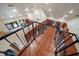 Expansive walk-in closet on multiple levels featuring tons of storage and unique murals at 1835 Alicia Way, Clearwater, FL 33764