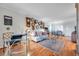Open living room with hardwood floors and plenty of natural light at 3062 Eastland Blvd # 311, Clearwater, FL 33761
