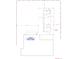 Plot plan showing property lines and footprint of home at 4111 W Mullen Ave, Tampa, FL 33609 at 4111 W Mullen Ave, Tampa, FL 33609