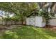 Backyard storage shed at 4321 S Thatcher Ave, Tampa, FL 33611
