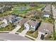 Aerial view of a home with a pool, close to a golf course at 4515 Bent Tree Blvd, Sarasota, FL 34241