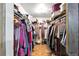 Walk-in closet with built-in shelving and organized hanging space at 4708 Bugg Rd, Plant City, FL 33567