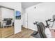 Bedroom featuring mirrored closet doors, and access to the other rooms at 6236 93Rd N Ter # 3502, Pinellas Park, FL 33782