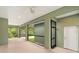 Relaxing screened patio with views of the backyard at 7333 S Trask St, Tampa, FL 33616