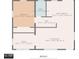 Floor plan featuring eat-in kitchen, living room, bedroom, room, hall, and bathroom at 12400 Park Blvd # 311, Seminole, FL 33772