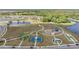A view of the community park offering walking trails, lakes, picnic shelters, and playgrounds in Lithia, Florida at 14626 Horse Trot Rd, Lithia, FL 33547